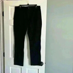 NYDJ black straight leg pants size 14